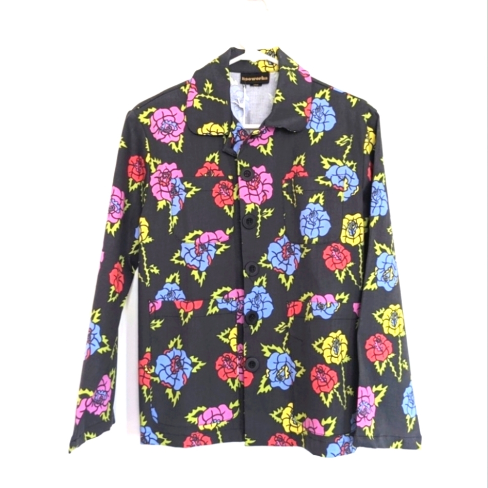 Nooworks Casual Coat Roses Small Twill Jacket